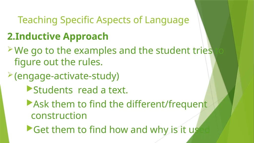 DESCRIBING LANGUAGE YANUARTI APSARI, M.Pd MEANING - slide 14 of 20