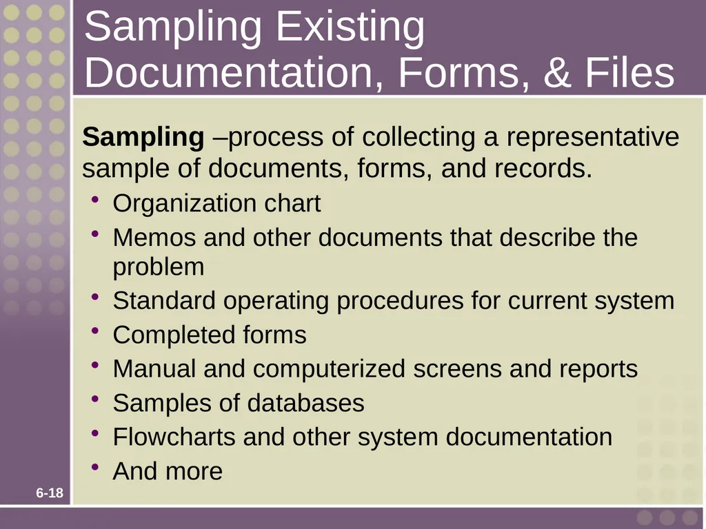 Chapter 6 Fact-Finding Techniques for Requirements - slide 18 of 50