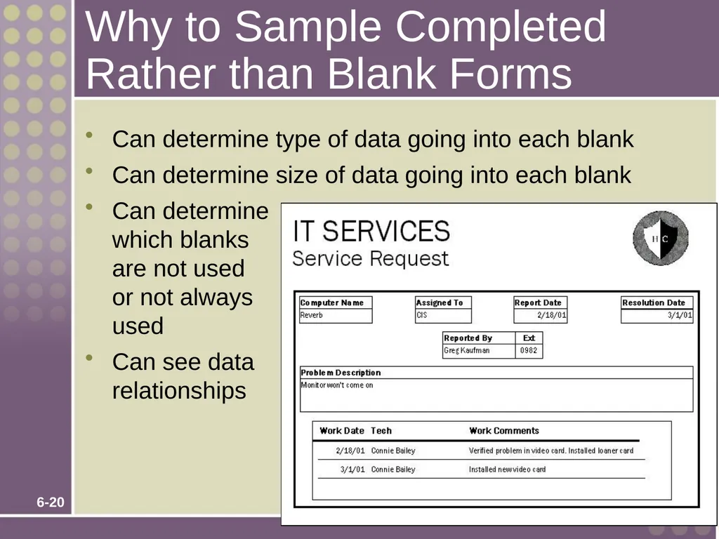 Chapter 6 Fact-Finding Techniques for Requirements - slide 20 of 50