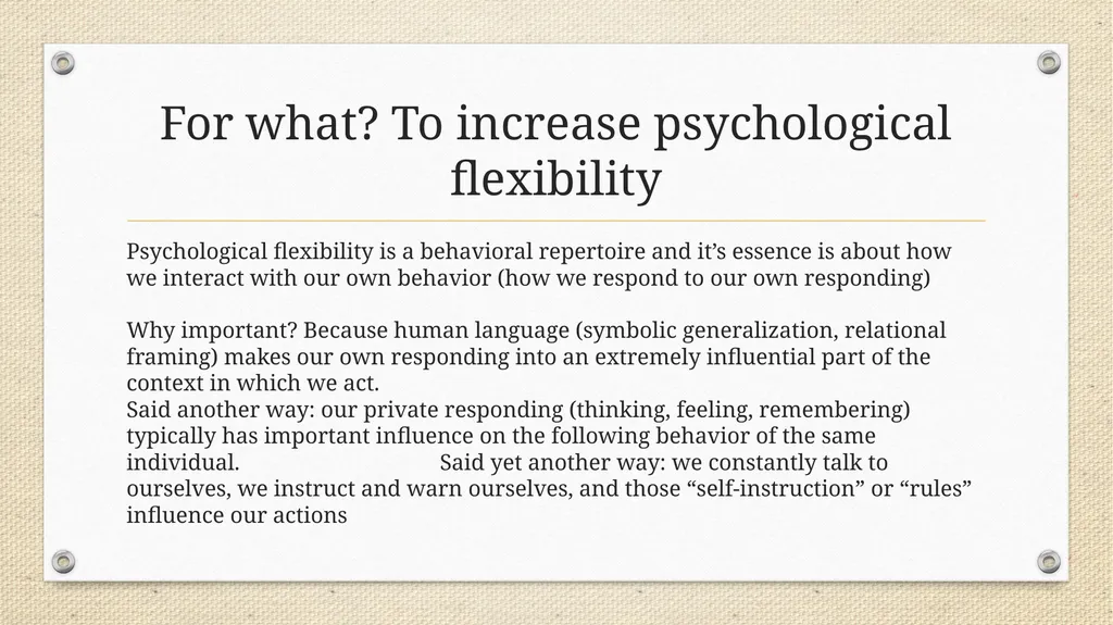 Metaphor in Psychotherapy Niklas Törneke The - slide 15 of 23