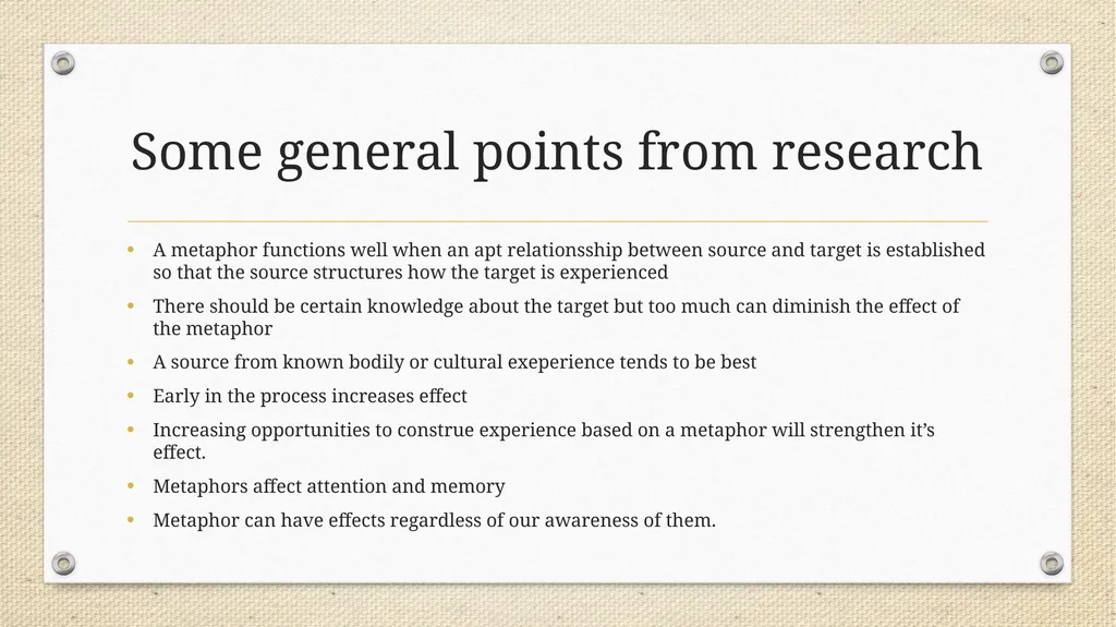 Metaphor in Psychotherapy Niklas Törneke The - slide 22 of 23