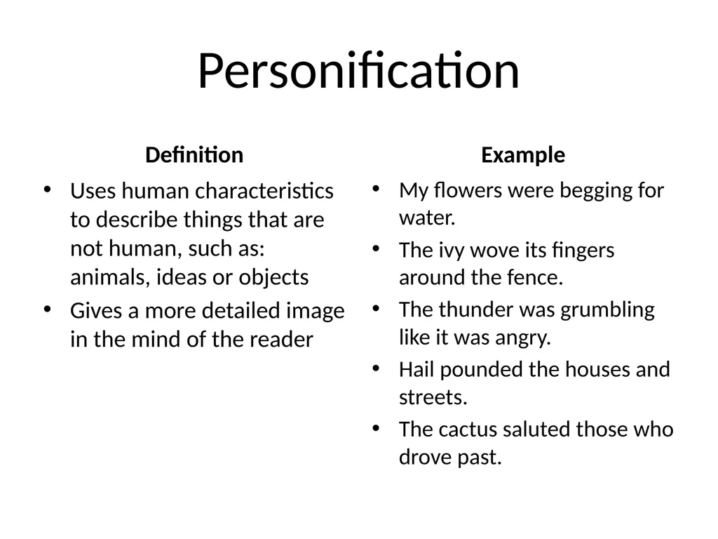 English techniques in writing Curriculum links - slide 13 of 16