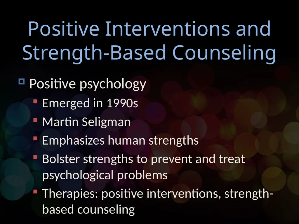 Chapter 13 Humanistic Psychotherapy Humanism Carl - slide 13 of 15