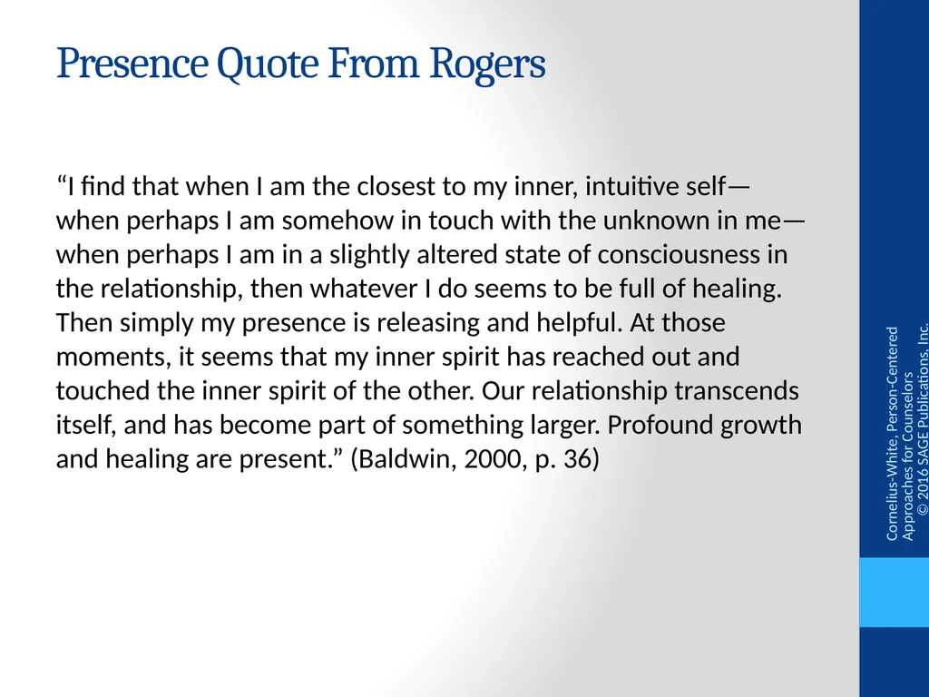 The Therapist in the Relationship From - slide 14 of 17