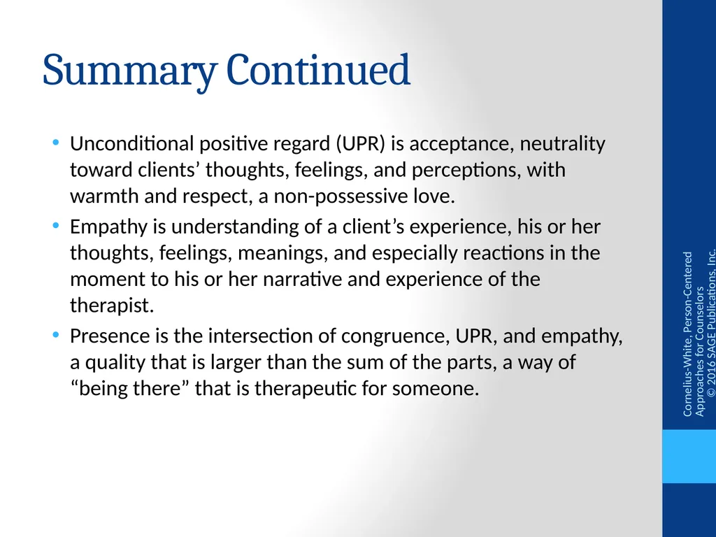The Therapist in the Relationship From - slide 16 of 17