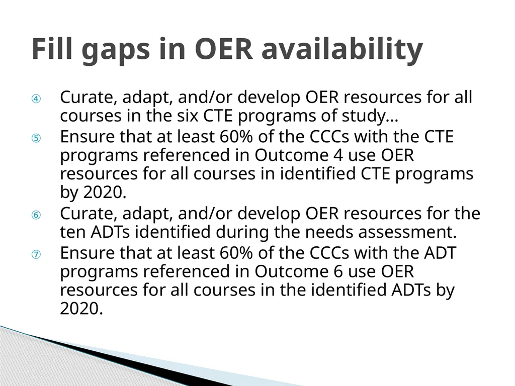 Zero and Low-Cost Materials Dolores Davison, ASCCC - slide 30 of 34