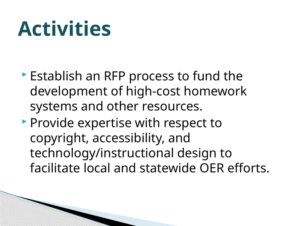 Zero and Low-Cost Materials Dolores Davison, ASCCC - slide 25 of 34
