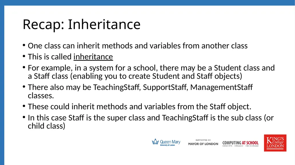 Session 4 Class Diagrams, Composition and - slide 5 of 15