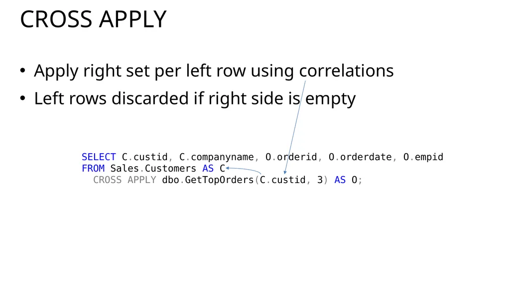 Itzik Ben-Gan | T-SQL Trainer and Co-founder, - slide 10 of 13