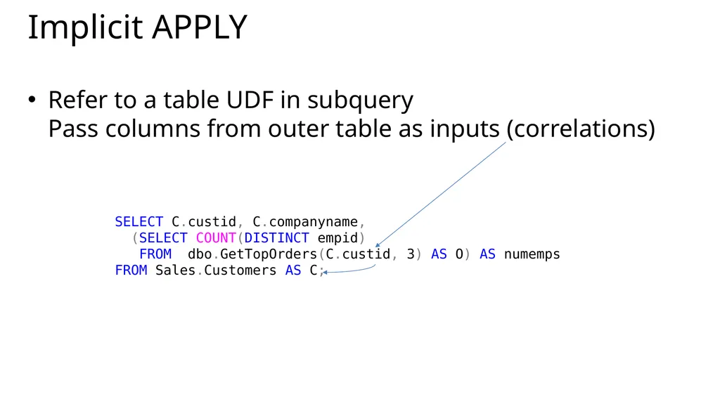 Itzik Ben-Gan | T-SQL Trainer and Co-founder, - slide 12 of 13