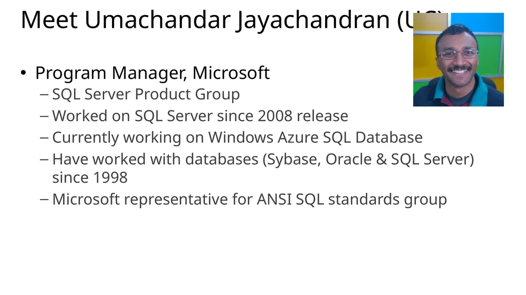 Itzik Ben-Gan | T-SQL Trainer and Co-founder, - slide 3 of 13