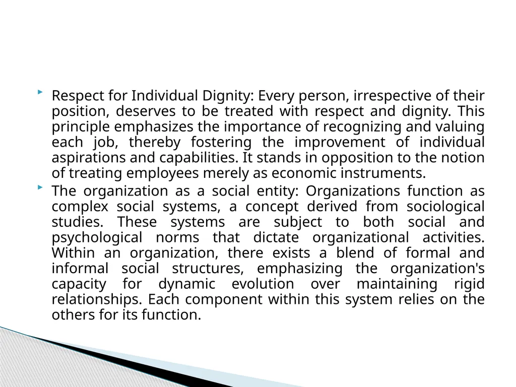 Organisational Behaviour Organizational behaviour - slide 5 of 6