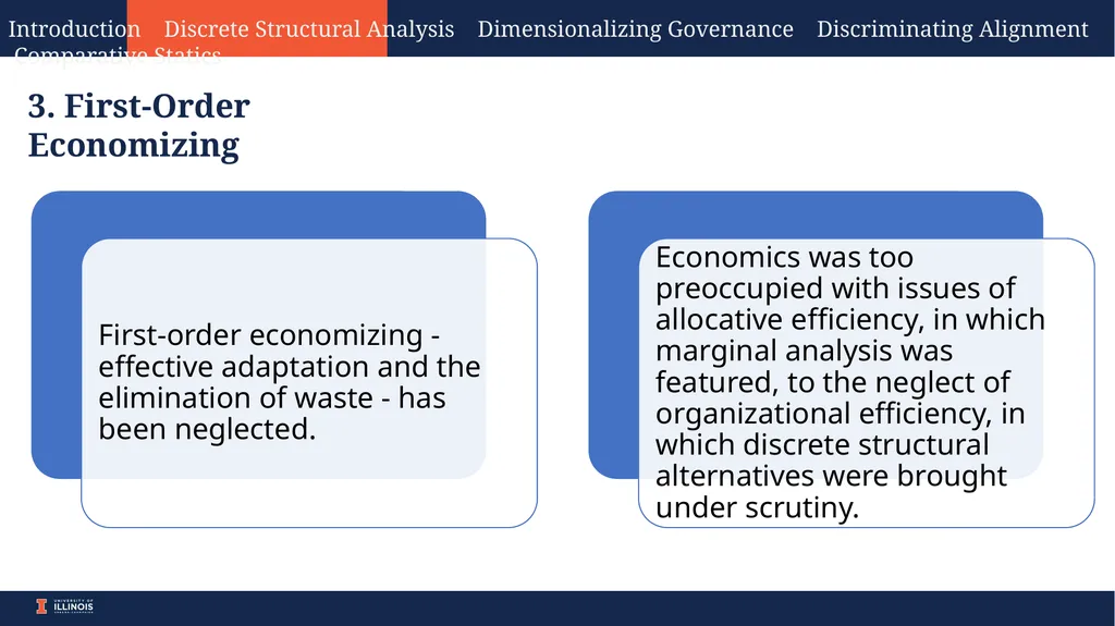Comparative Economic Organization: The Analysis of - slide 7 of 15
