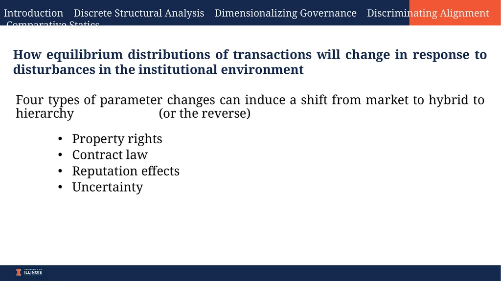 Comparative Economic Organization: The Analysis of - slide 12 of 15
