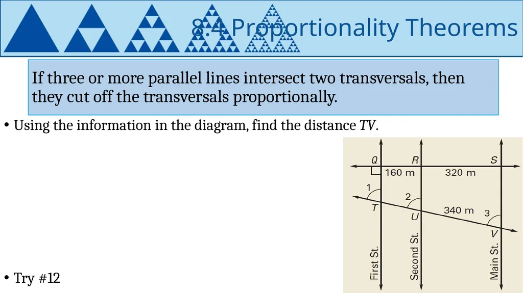 Similarity Geometry Chapter 8 This Slideshow was - slide 23 of 24