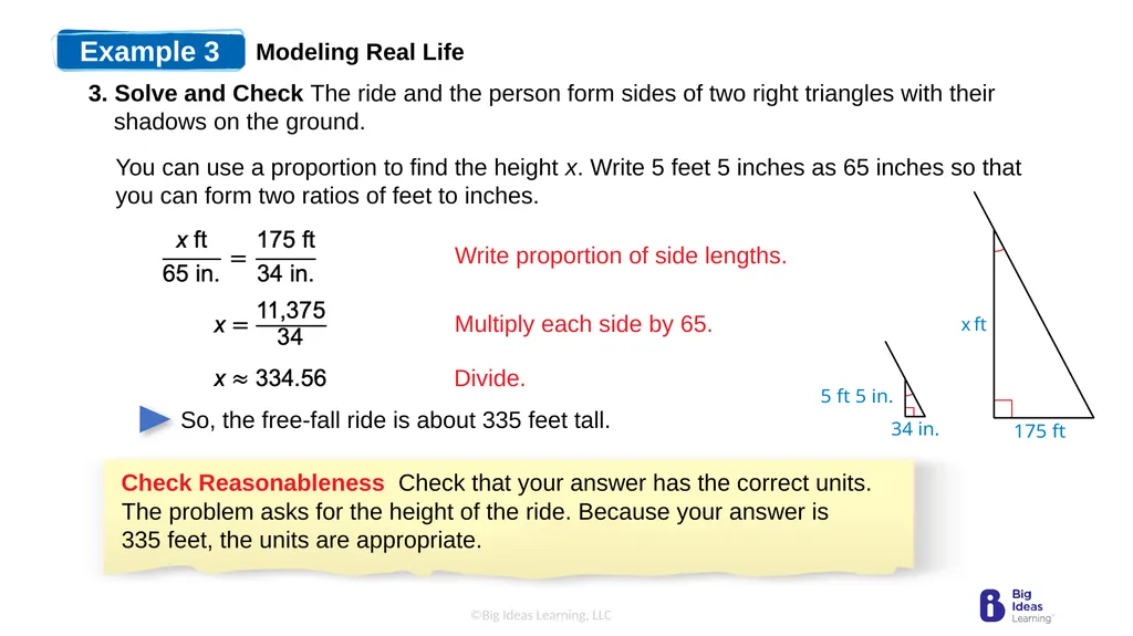 Lesson 8.2 Proving Triangle Similarity by AA - slide 10 of 10
