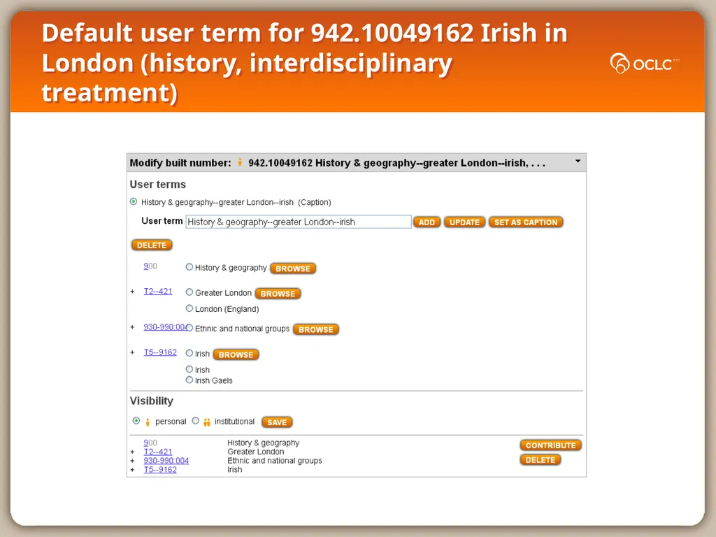 WebDewey Number Building User Terms November 2016 - slide 6 of 11