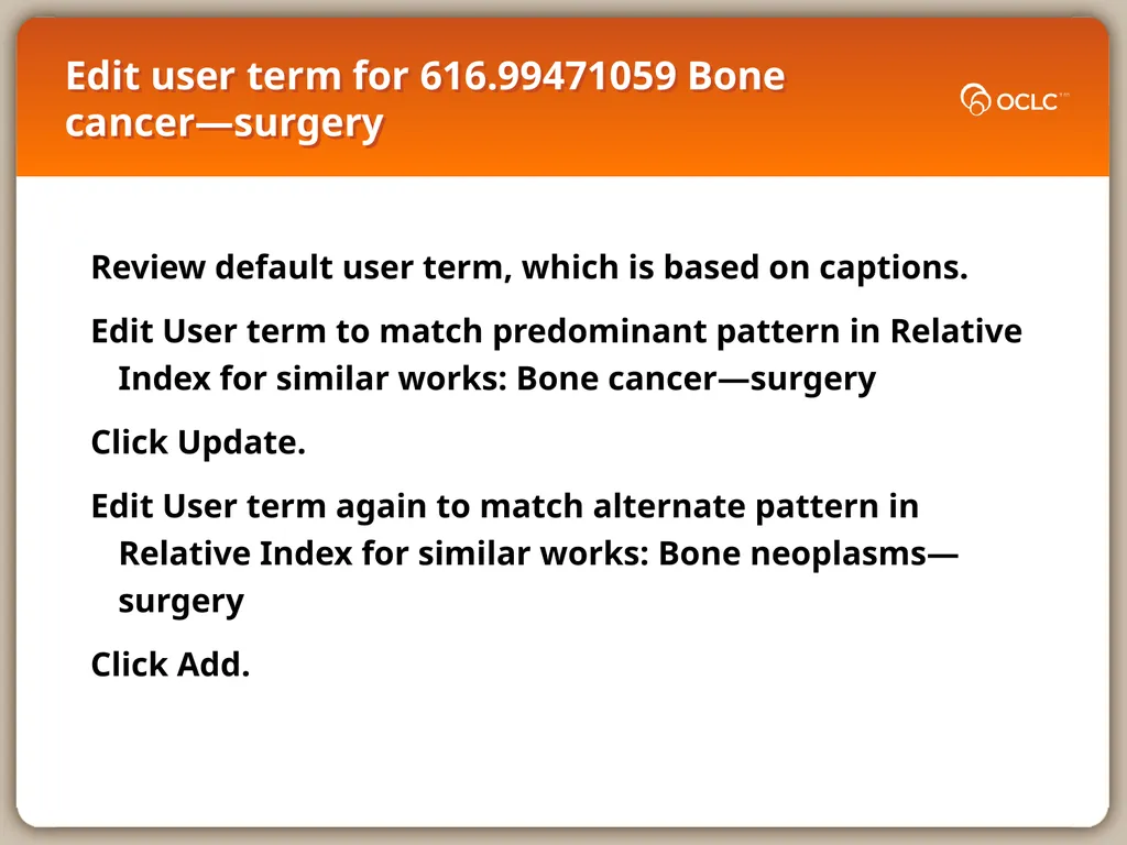 WebDewey Number Building User Terms November 2016 - slide 4 of 11