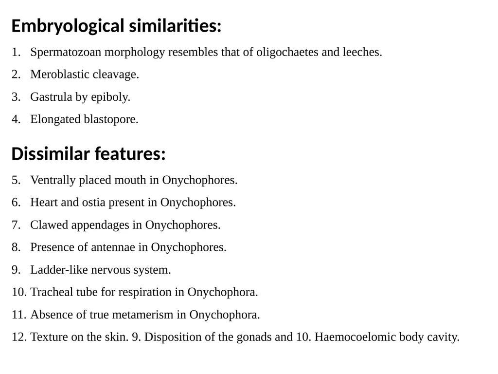 Phylum: Onychophora Onychophorans are presently an - slide 5 of 8