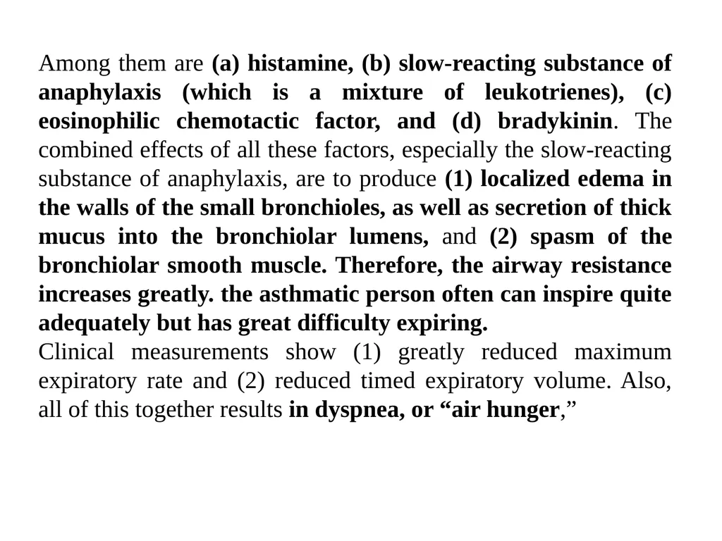 Physiologic Peculiarities of Specific - slide 11 of 12