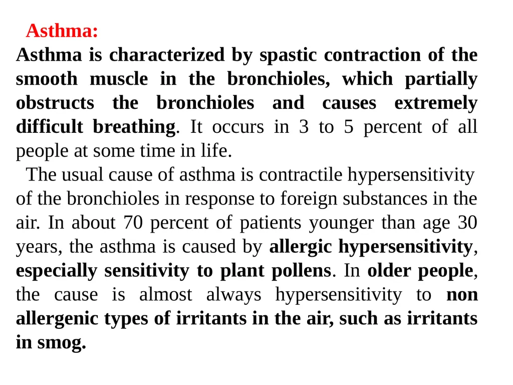 Physiologic Peculiarities of Specific - slide 9 of 12