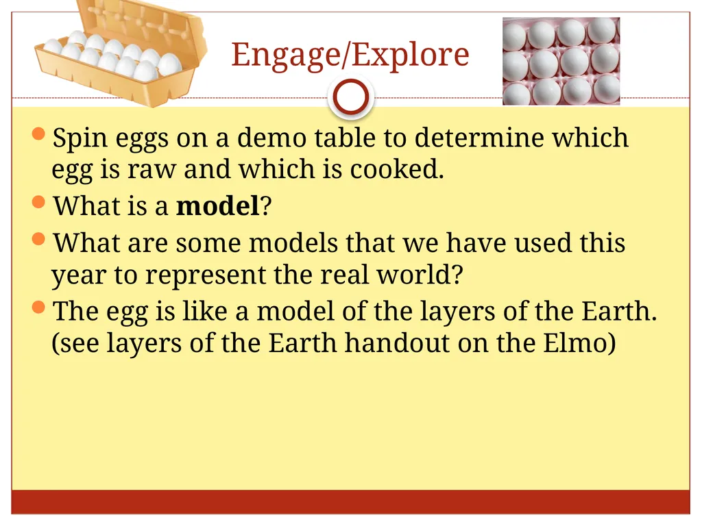 Billion Structure of the Earth Engage/Explore Spin - slide 2 of 14