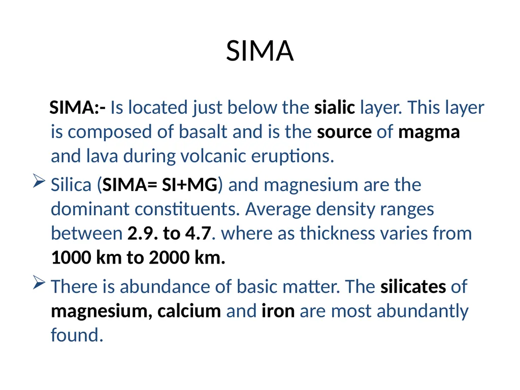 Chemical composition and layering system of the - slide 3 of 5