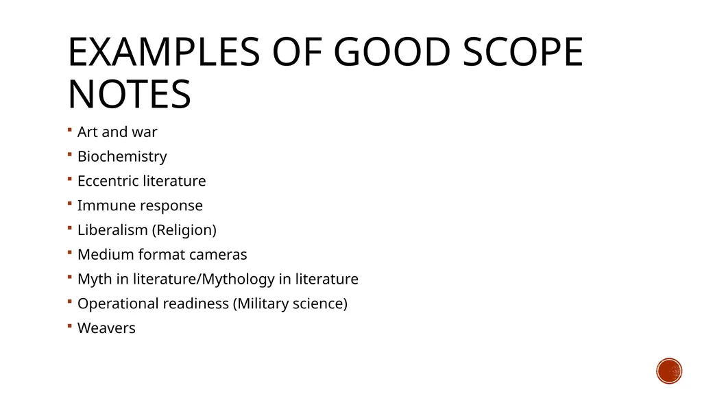 Scope Notes PTCP Office Hour February 21, 2025 SHM - slide 13 of 14