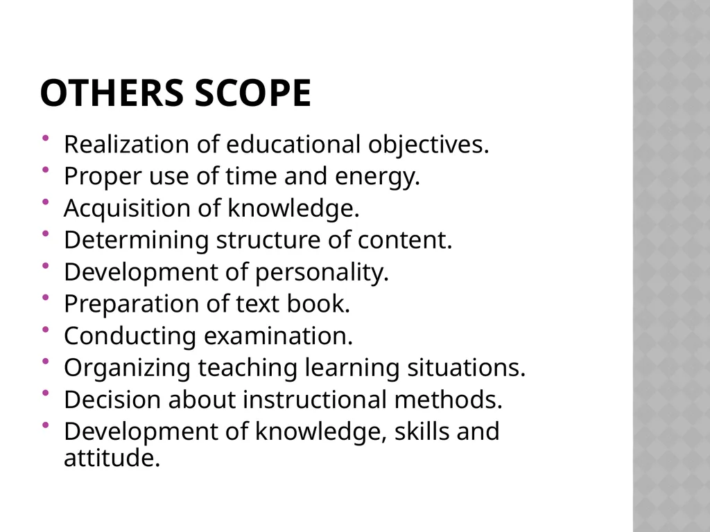 Curriculum Scope Paper-09 Unit-I Curriculum is - slide 7 of 11