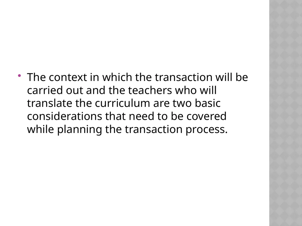 Curriculum Scope Paper-09 Unit-I Curriculum is - slide 10 of 11