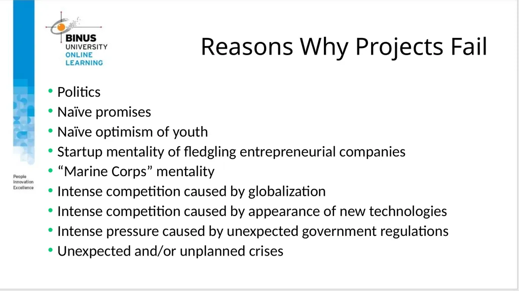 Project Management Scope Management Topic 6 - slide 27 of 34