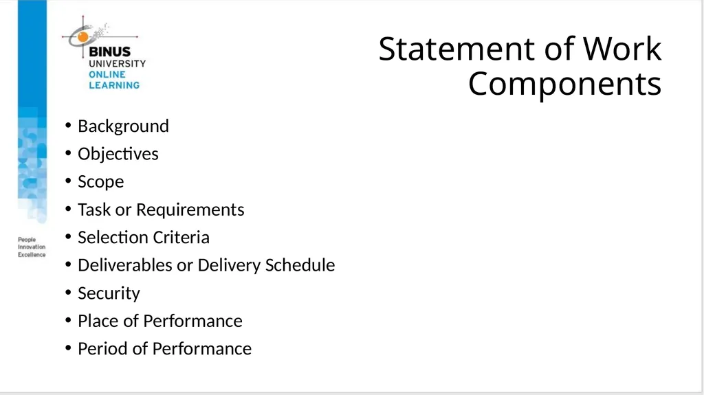 Project Management Scope Management Topic 6 - slide 9 of 34