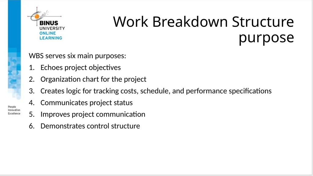Project Management Scope Management Topic 6 - slide 15 of 34