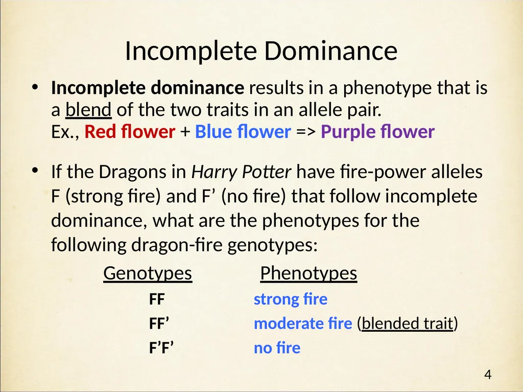 Genetics in Harry Potter’s World Lesson 2 Beyond - slide 4 of 31
