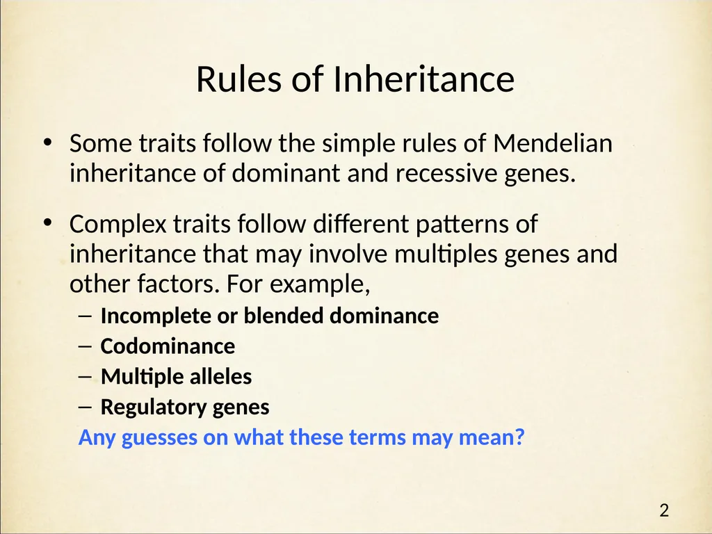 Genetics in Harry Potter’s World Lesson 2 Beyond - slide 2 of 31