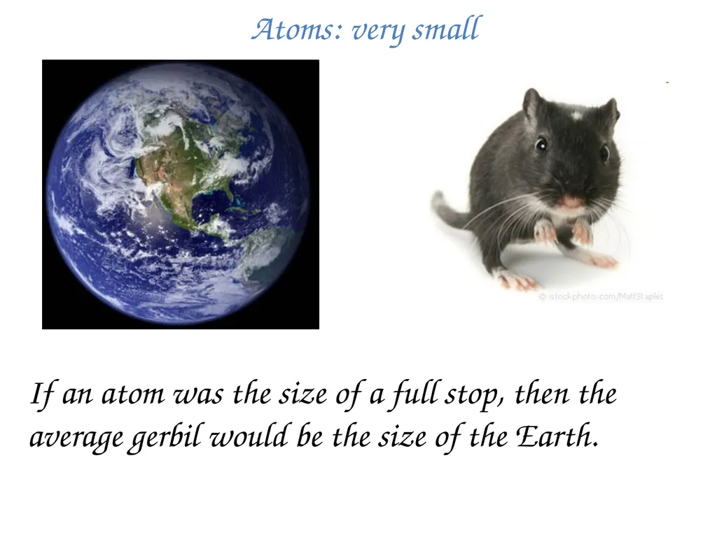 The Structure of the Atom Learning Objectives: - slide 3 of 10