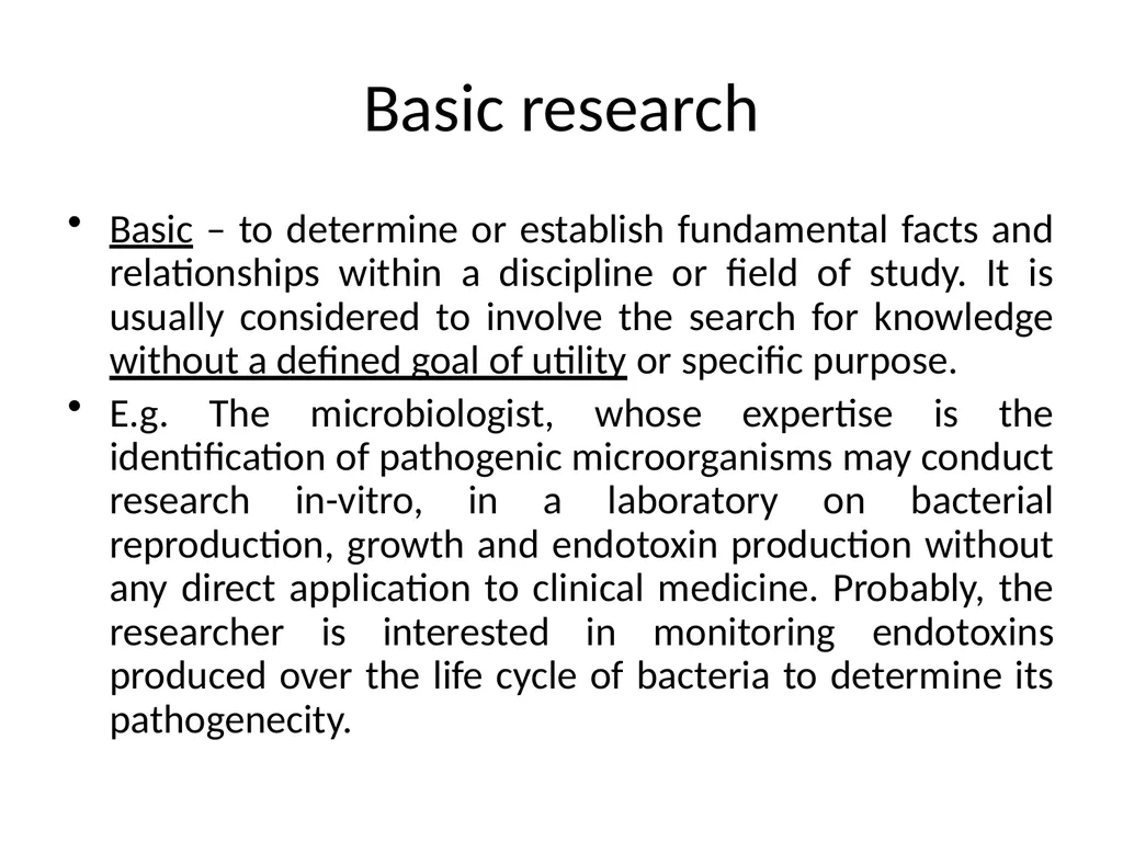 Course Title: PGC 601 Research Methodology In - slide 13 of 64