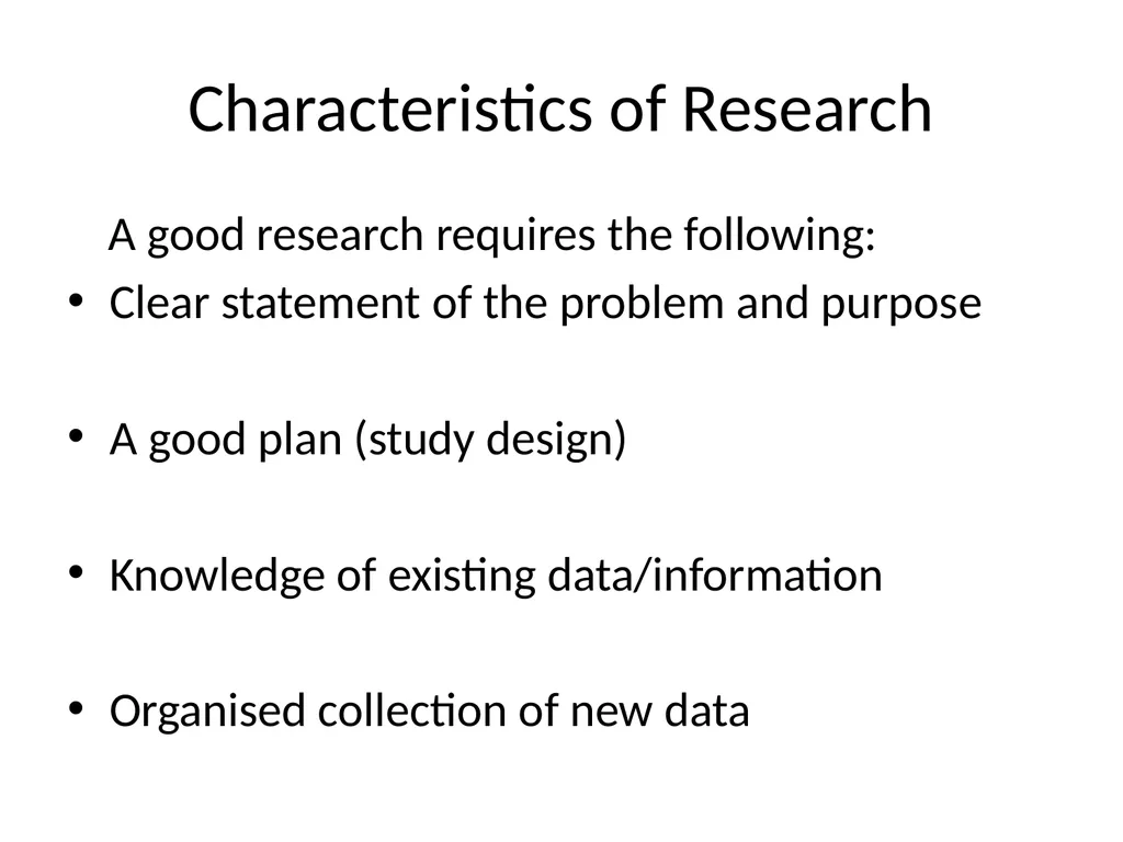 Course Title: PGC 601 Research Methodology In - slide 11 of 64