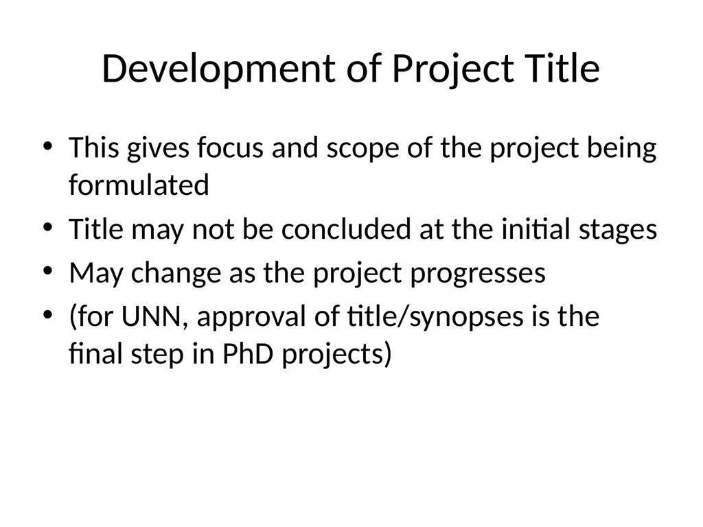 Course Title: PGC 601 Research Methodology In - slide 21 of 64