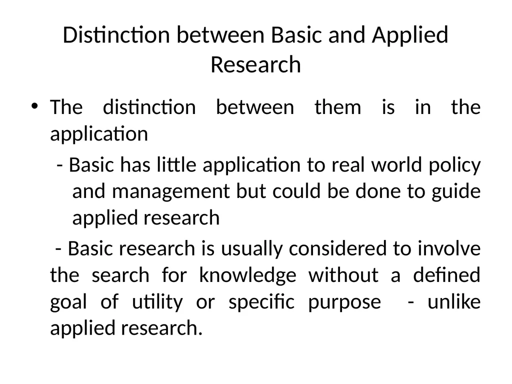 Course Title: PGC 601 Research Methodology In - slide 15 of 64