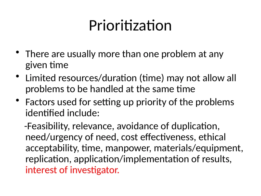 Course Title: PGC 601 Research Methodology In - slide 20 of 64