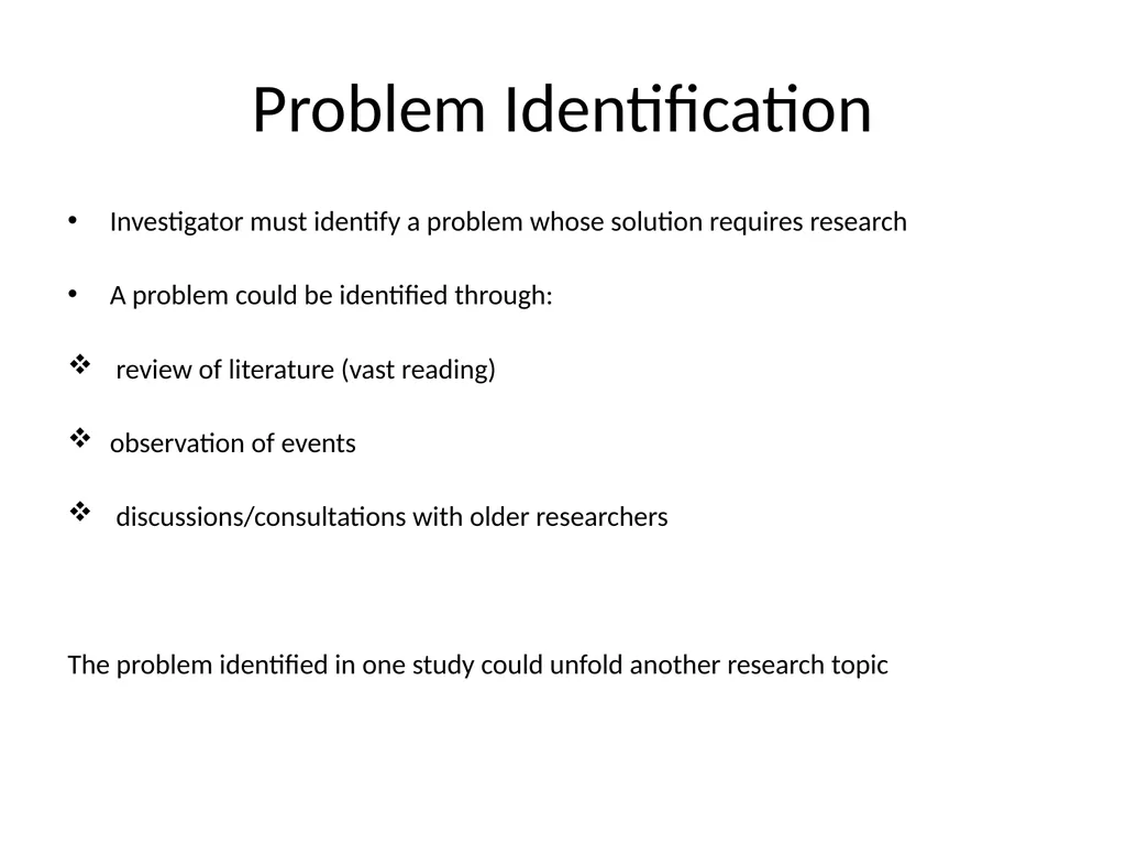 Course Title: PGC 601 Research Methodology In - slide 19 of 64