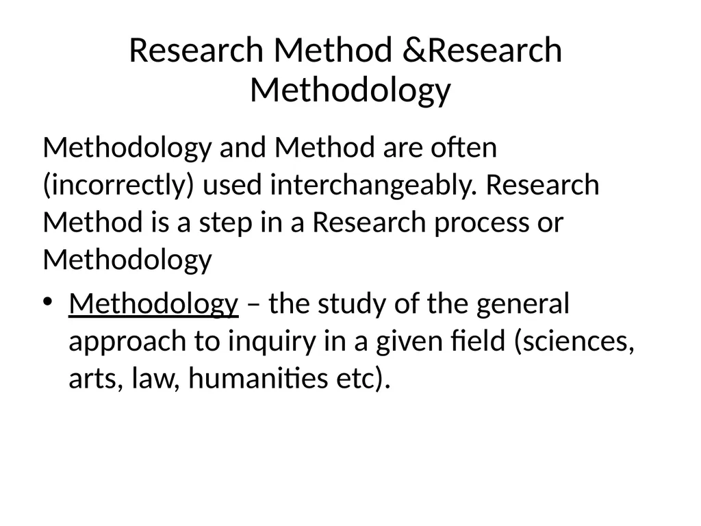 Course Title: PGC 601 Research Methodology In - slide 33 of 64