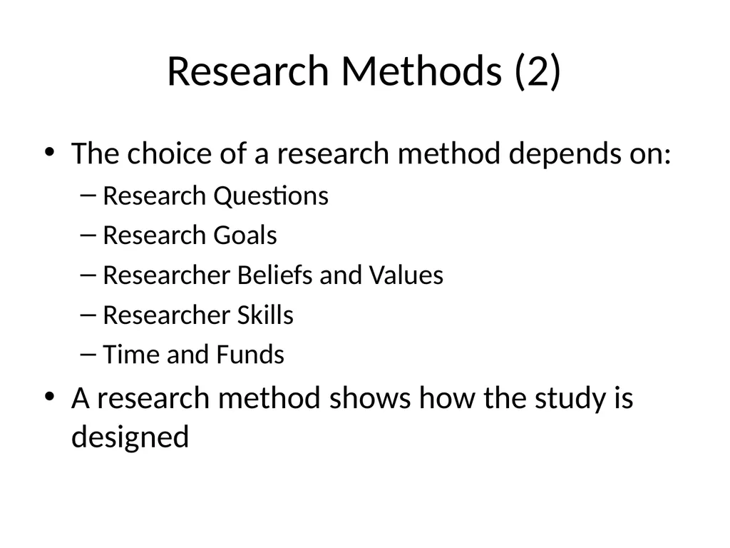 Course Title: PGC 601 Research Methodology In - slide 35 of 64