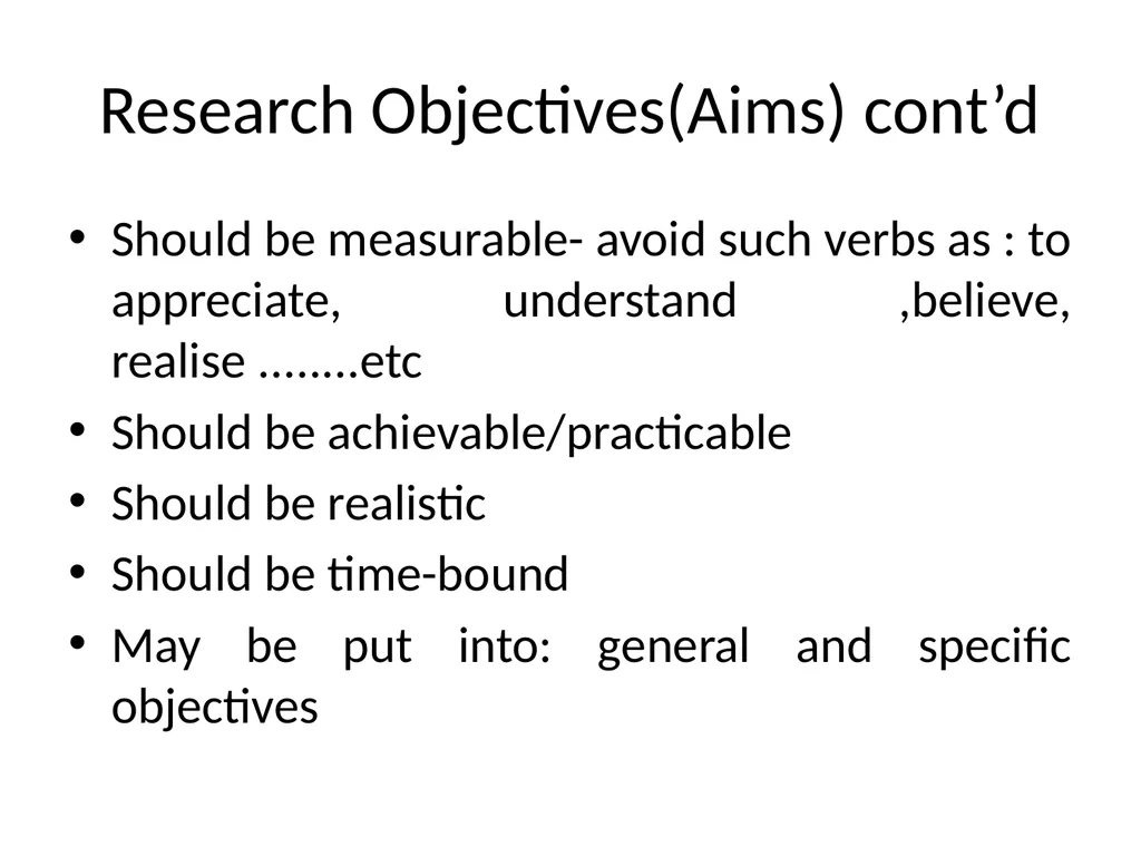 Course Title: PGC 601 Research Methodology In - slide 28 of 64