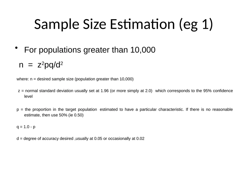 Course Title: PGC 601 Research Methodology In - slide 42 of 64