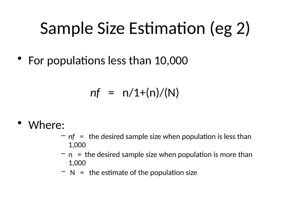 Course Title: PGC 601 Research Methodology In - slide 43 of 64