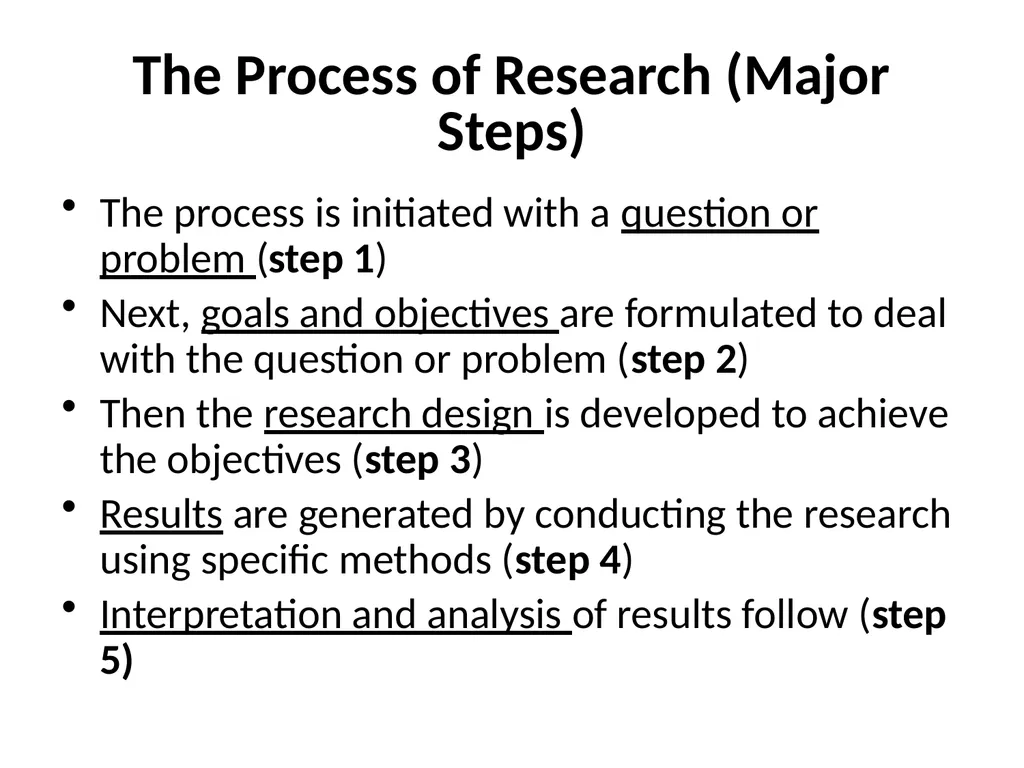 Course Title: PGC 601 Research Methodology In - slide 5 of 64