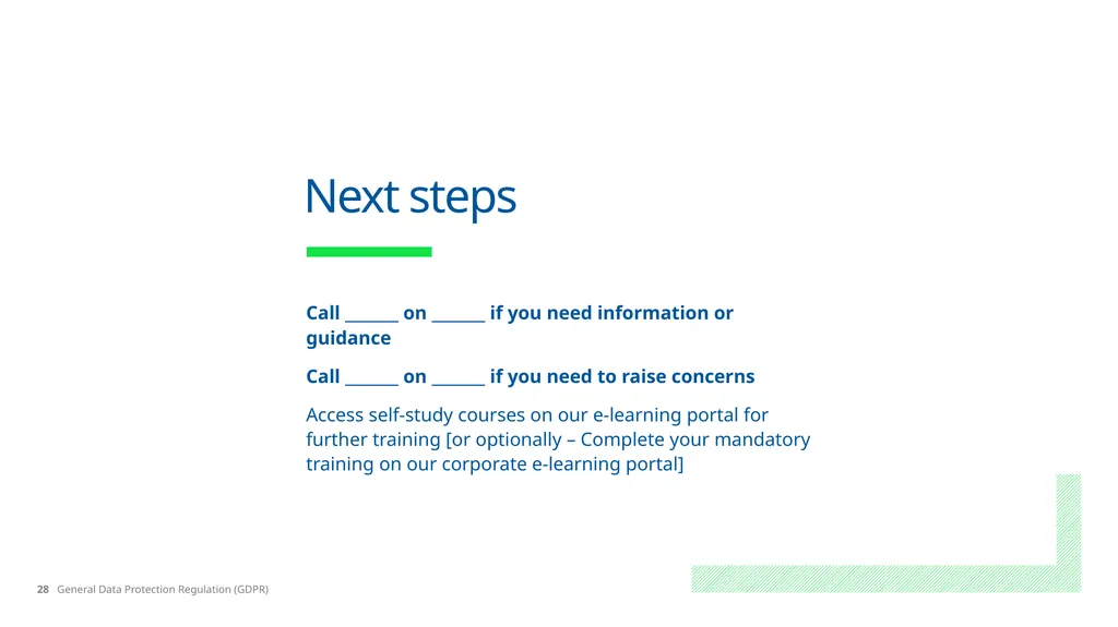 No Place for Bribery Learning Objectives What is - slide 28 of 28