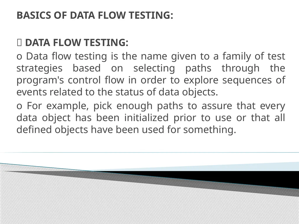 UNIT – II TRANSACTION FLOW TESTING UNIT – II - slide 13 of 40